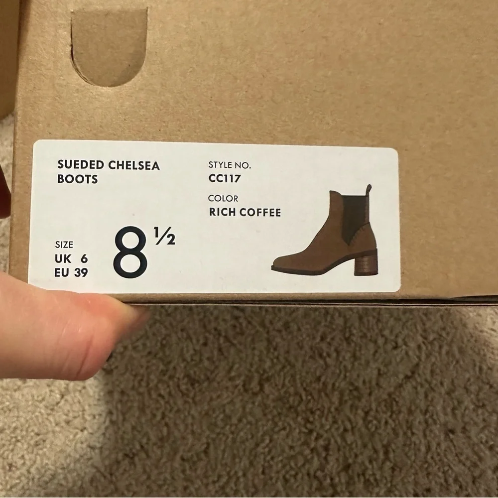J crew Chelsea boots Rich coffee